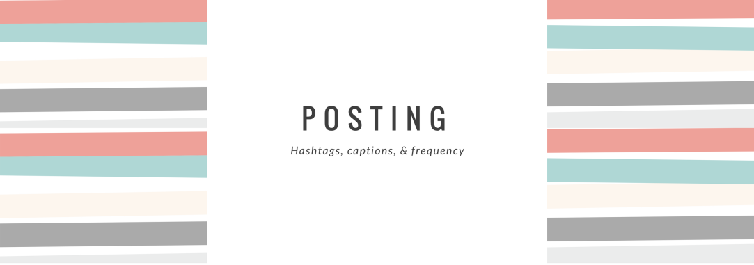 How often to post on bookstgram, importance of hashtags and captions. 